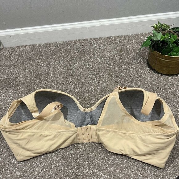 Trusst Lingerie Naomi Essential Full Figure Bra Size US 42E New Cream - Picture 4 of 4